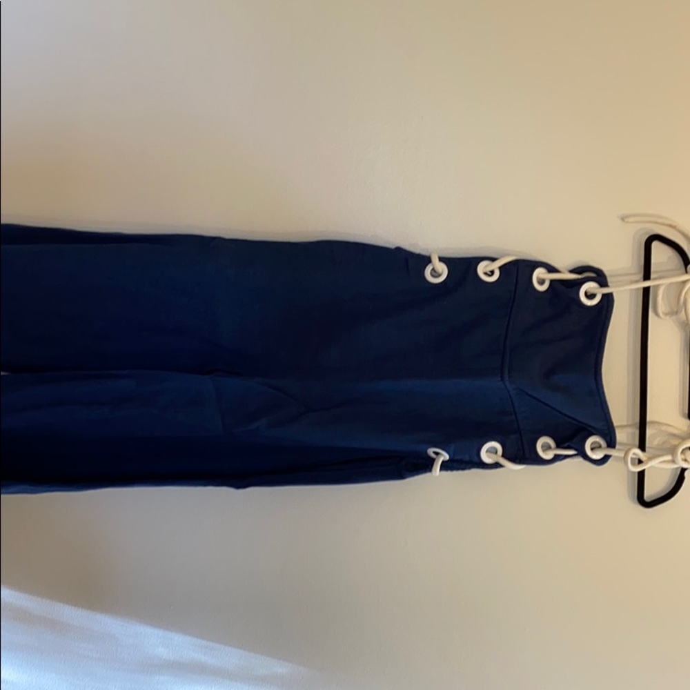 Staud Navy jumpsuit